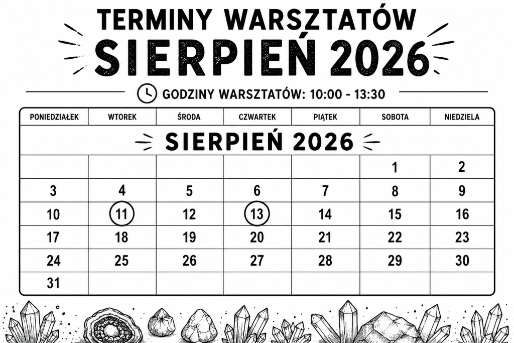 warsztaty sierpień 2026